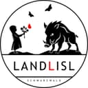 Landlisl Mädchen mit Blumen und Wildschwein Verweis auf Region Schwarzwald